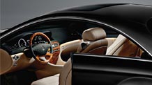 CL550 4MATIC Coupe pillarless design
