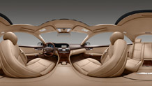 CL550 4MATIC Coupe interior 360