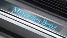Illuminated door sills