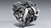 New twin-turbo V-8