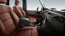 G550 in Chestnut/Black Premium leather