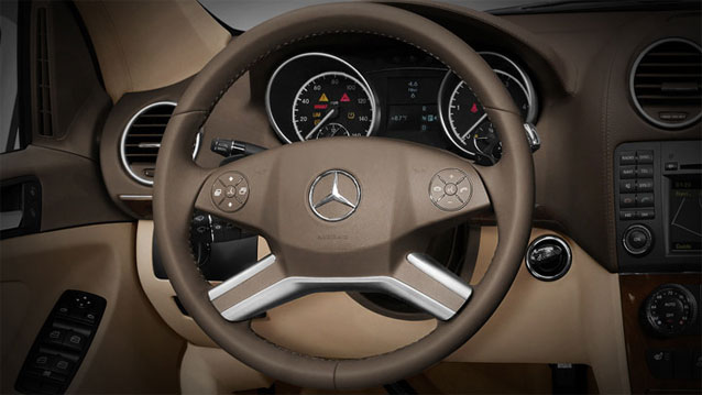 Multifunction steering wheel