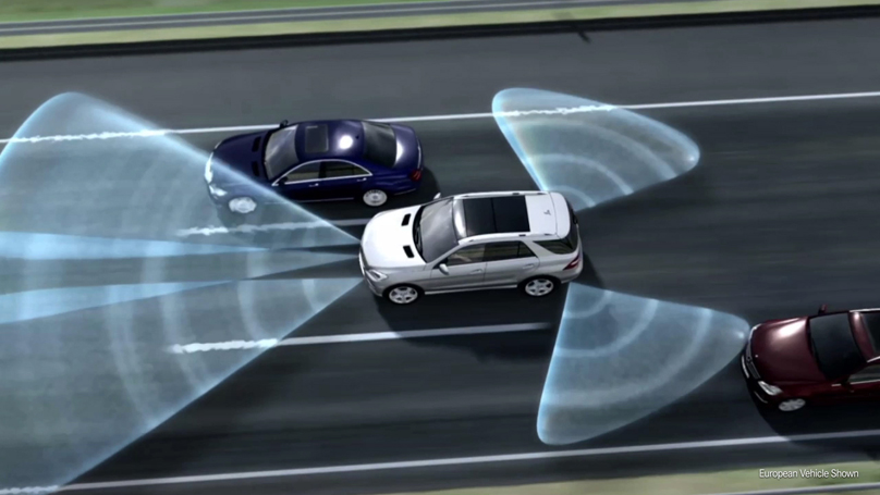 Optional M-Class Active Blind Spot Assist
