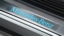 Illuminated door sills