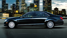 Mercedes-Benz S350 BlueTEC in Capri Blue