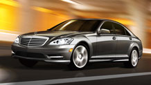 Mercedes-Benz S550 in Palladium Silver