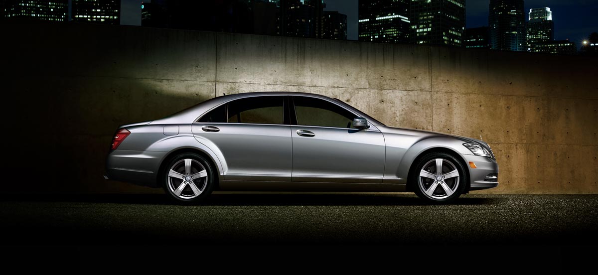 Mercedes-Benz S550 in Iridium Silver