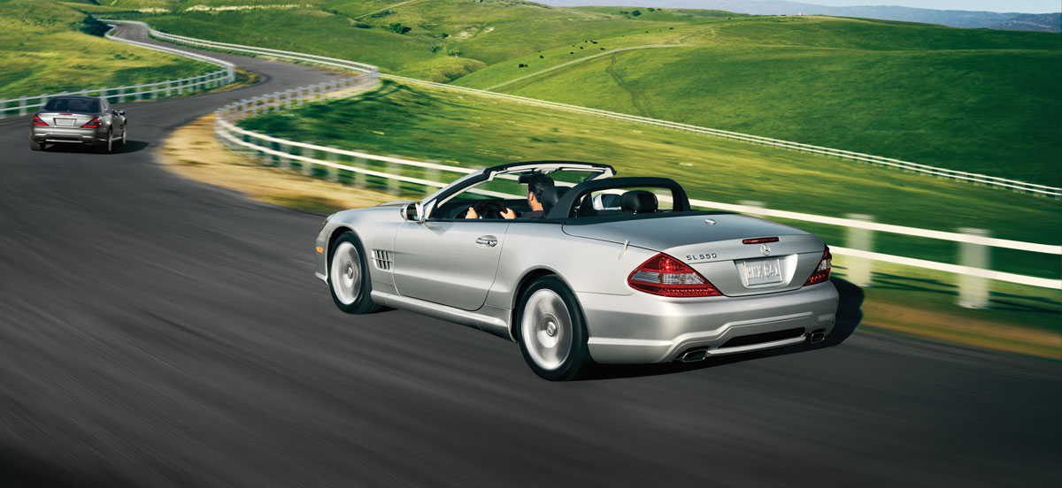 SL550 in Iridium Silver and Steel Grey