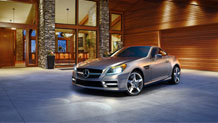 Indium Grey SLK350 with Sport Package top-up
