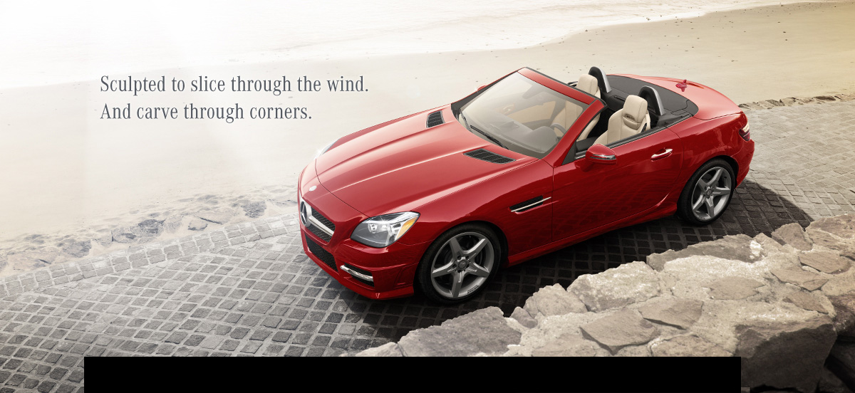 Sculpted to slice through the wind. And carve through corners.