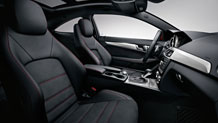 C250 Coupe in Black with available new Sport Plus Package