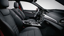 C250 Sport Sedan in Black with available new Sport Package