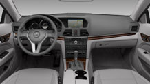 2013 E350 Coupe in Ash/Dark Grey leather