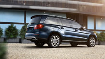 BlueTEC in Lunar Blue with optional 20-inch wheels