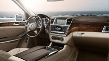 4MATIC in Almond/Mocha with Burl Walnut wood trim