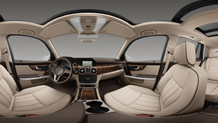 GLK350 in Almond/Mocha with optional Leather Package