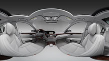 S-Class interior 360