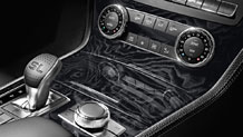 SL550 console in Black Ash wood