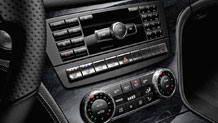 SL550 console in Black Ash wood