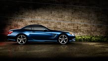 SL550 in Lunar Blue