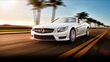 SL63 AMG in Diamond White