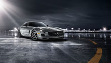 in designo Alanite Grey with Matte Black/Polished AMG 10-spoke forged-alloy wheels