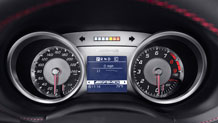 with new black gauge faces