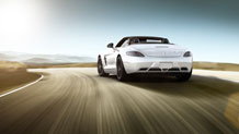 in designo Mystic White II with Matte Black AMG 10-spoke forged-alloy wheels