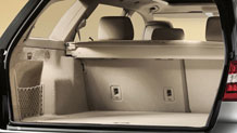 Partition net and luggage cover