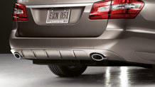 Rear apron trim