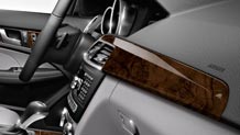 Burl Walnut wood trim