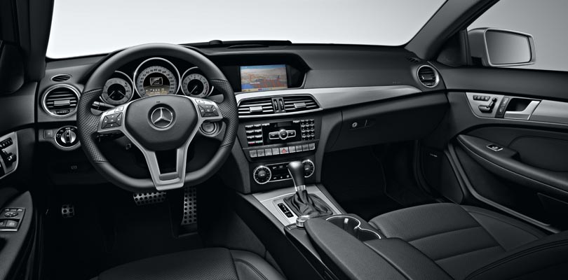2012 Mercedes-Benz C250 Coupe interior
