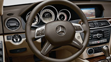 Multifunction steering wheel