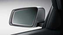 Auto-dimming rear view and driver-side mirrors