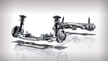 Lowered, sport-tuned suspension