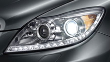 Bi-Xenon headlamps with Active Curve Illumination