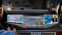 SPLITVIEW front-seat entertainment system