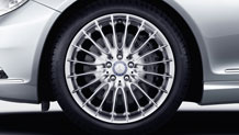 19-inch multispoke alloy wheels