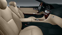 Premium leather upholstery