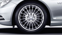 19-inch multispoke wheels