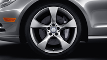 19-inch 5-spoke wheels