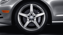 19-inch AMG 5-spoke wheels