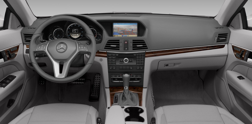 2012 Mercedes-Benz E350 Coupe cockpit
