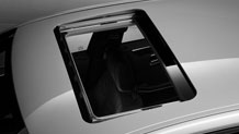 Power tilt/sliding tinted glass sunroof
