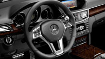 Premium leather multifunction steering wheel
