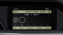 In-dash 6-disc DVD/CD changer