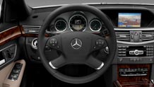 Premium leather multifunction steering wheel
