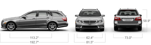 Mercedes Benz 2012 E Class E350 Wagon Specs
