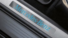 Illuminated door sills