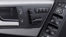 Power front seats with driver-seat memory